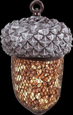 Comedero para Pajaros con Forma de Bellota